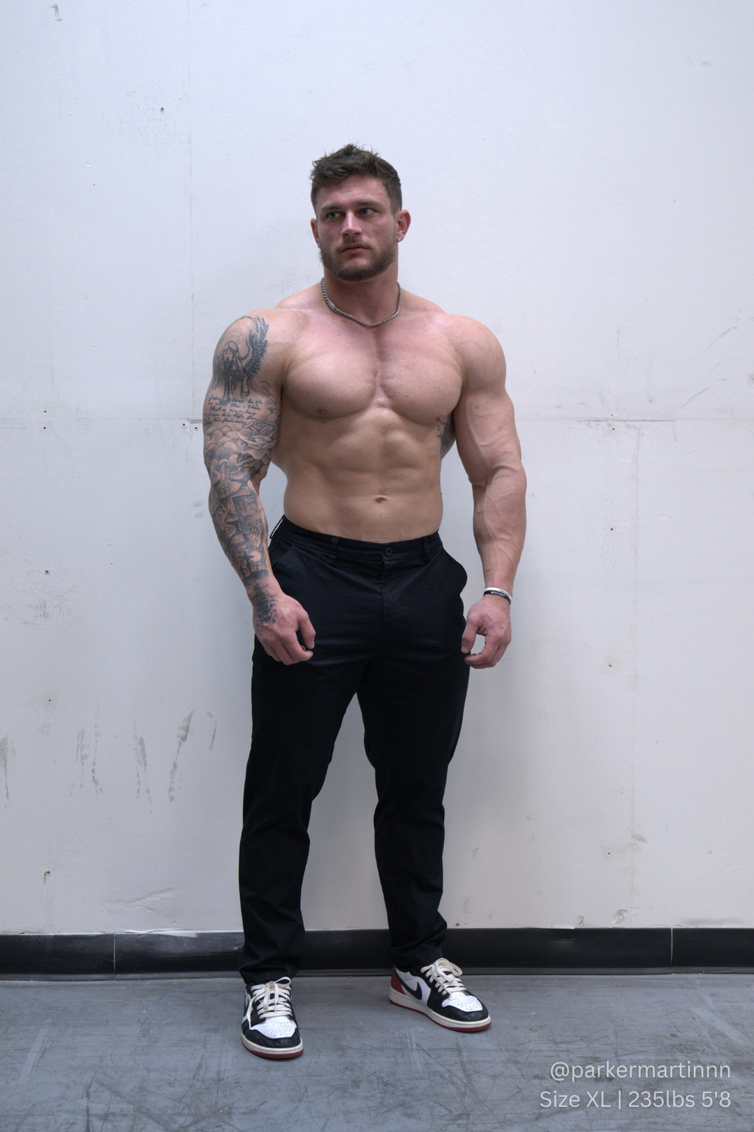 Smart Casual Chino Pants - Black