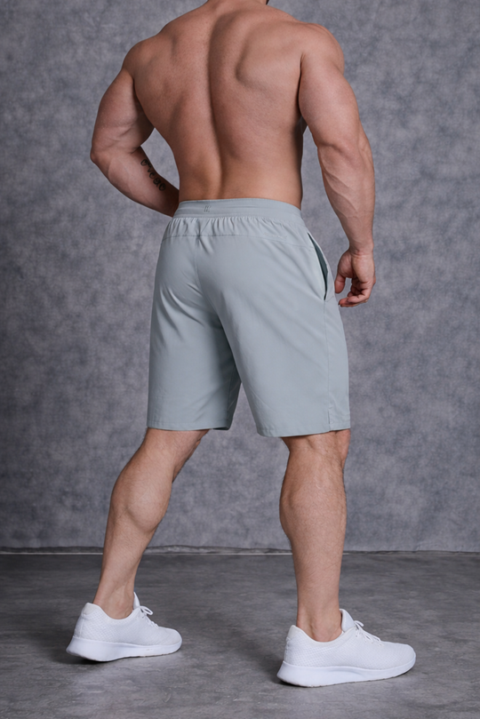 9" Side Cut Training Athletic Shorts - Glacier Gray