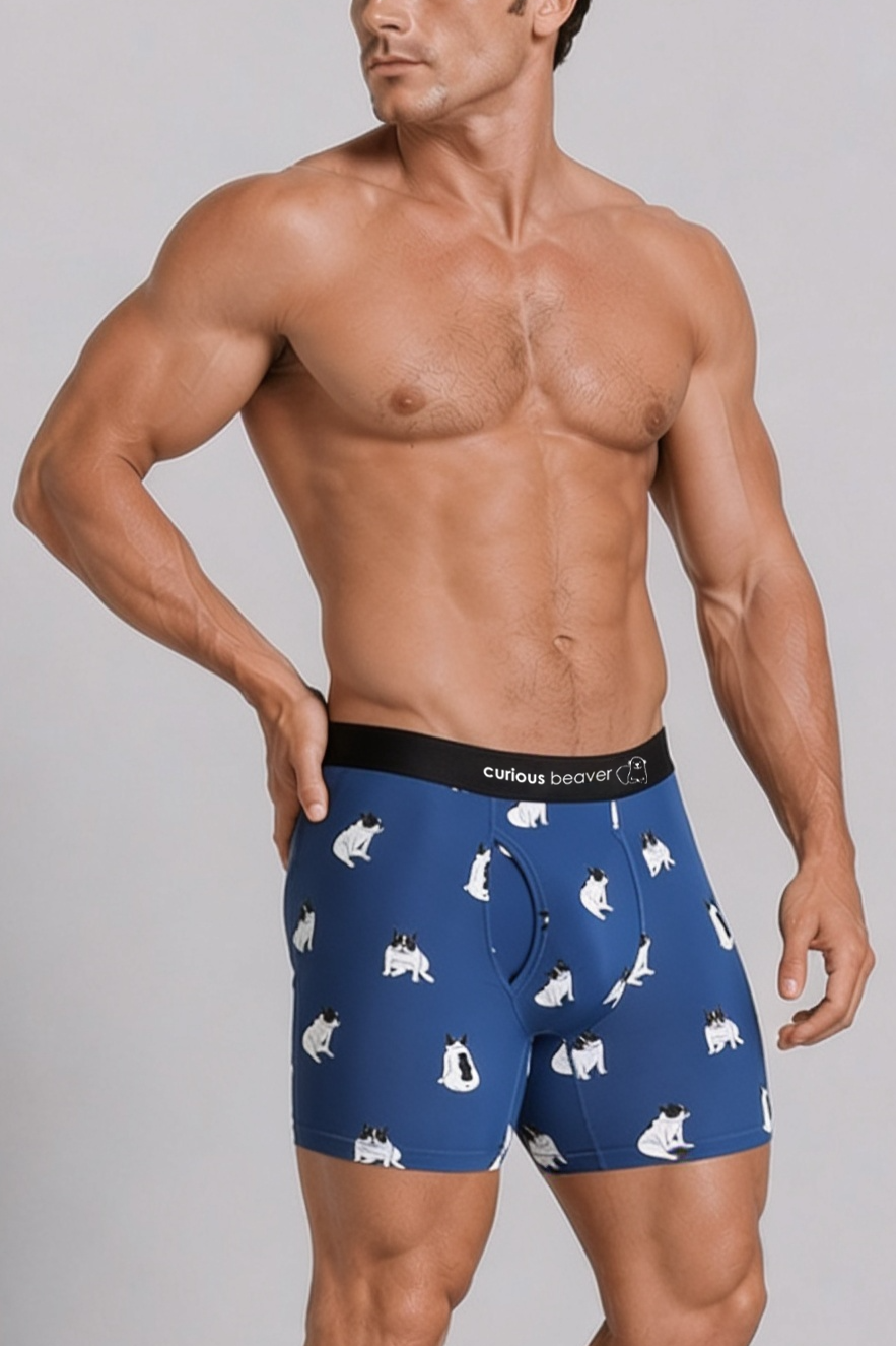 Men's Boxer Briefs - Bulldogs