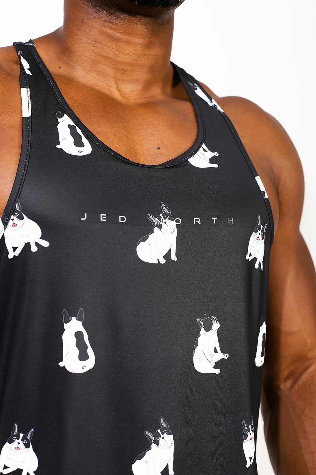 Graphic Muscle Stringer - Bulldogs