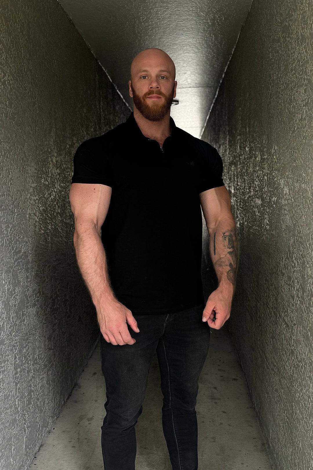 Flex Premium Stretch Button-Up Shirt - Onyx Black