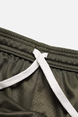 Jersey Mesh Shorts 7.5" - Olive