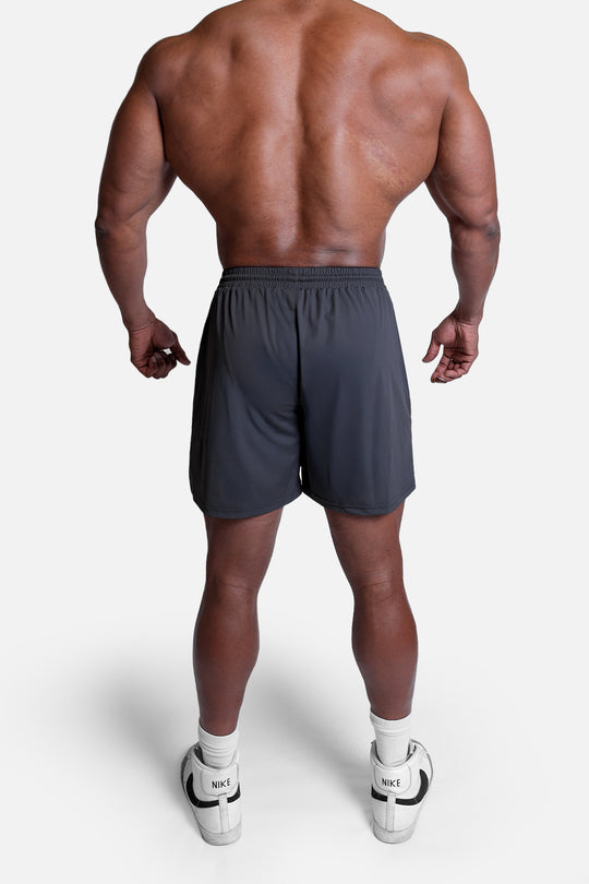 Fortis Zip Pocket Athletic Shorts - Black