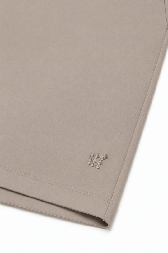 Flex Waist Chino Shorts - Khaki