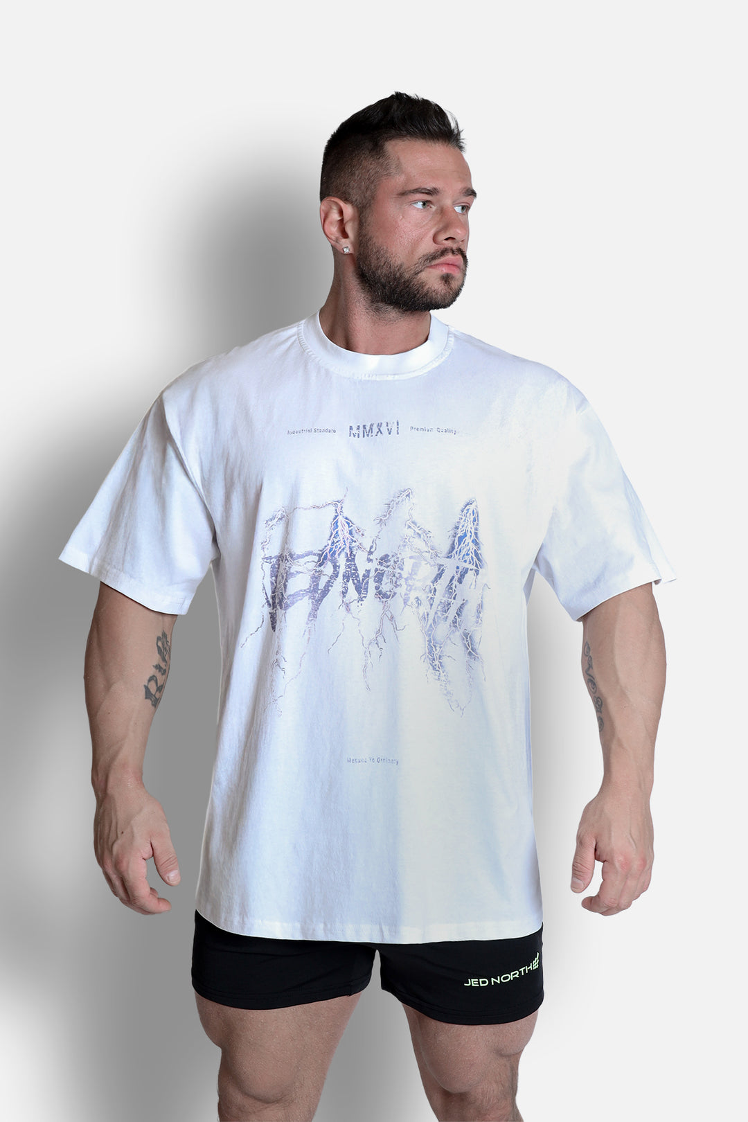 Vintage Oversized T-Shirt - Electric Logo