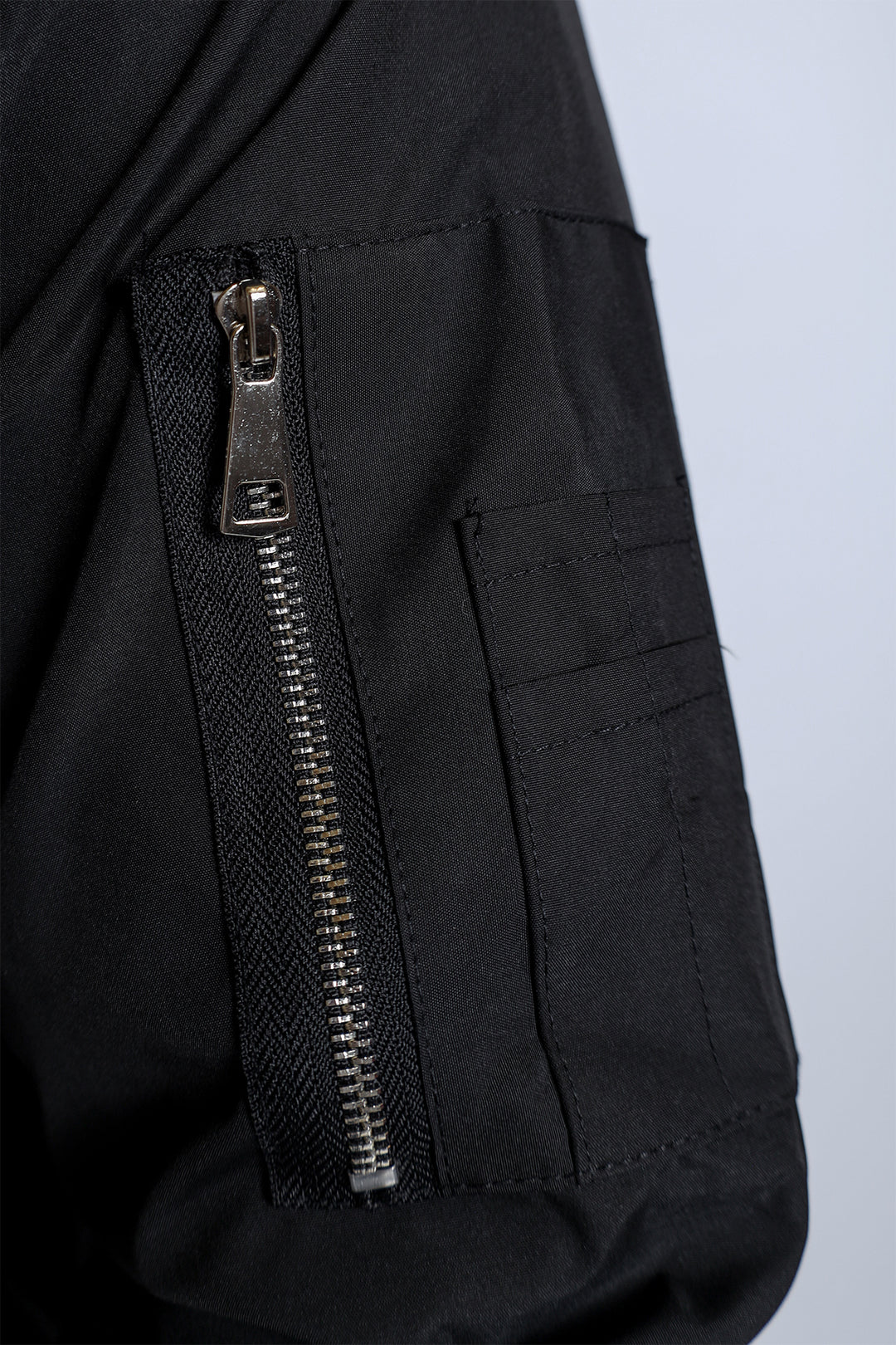 Men's Premium Bomber Jacket - Black