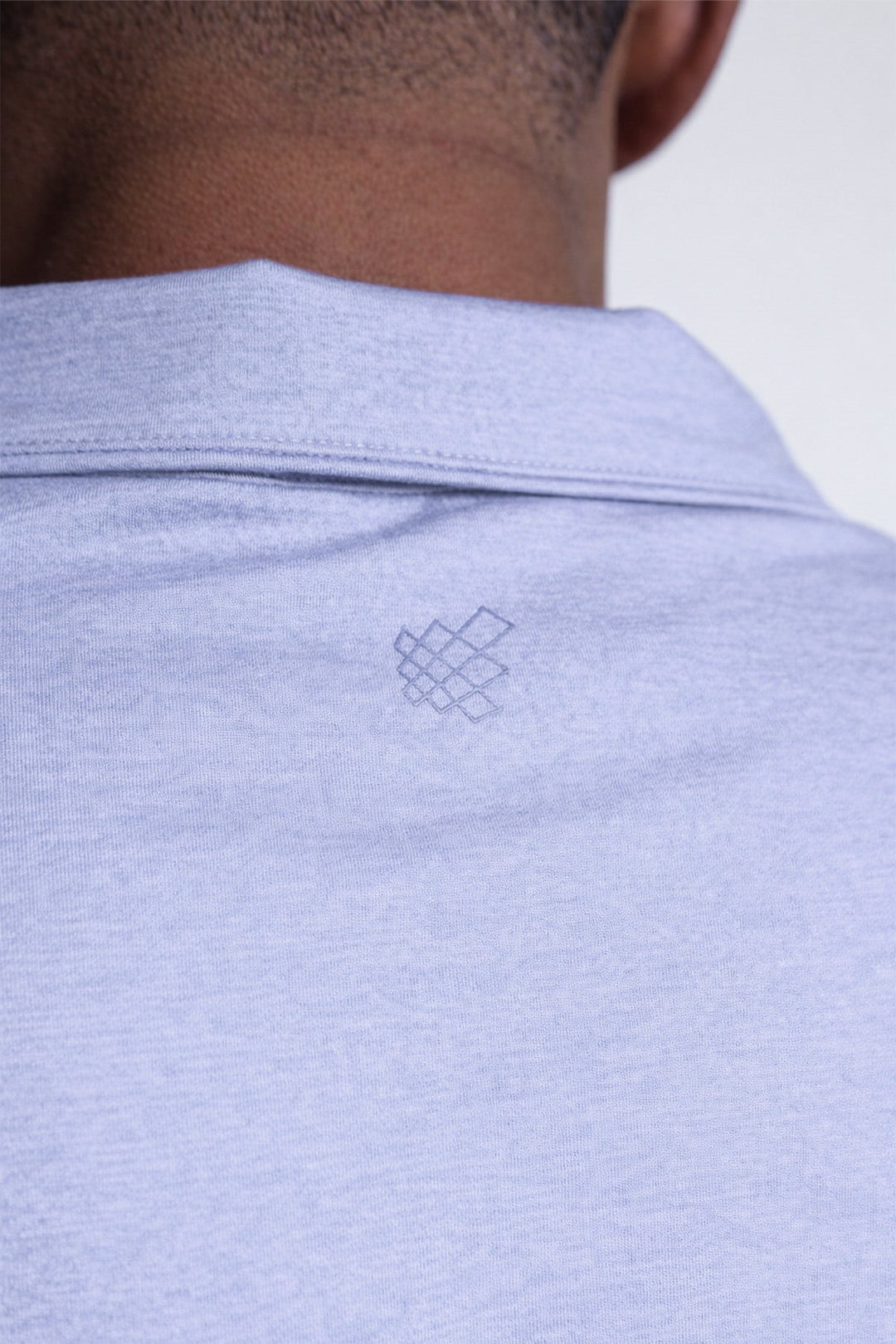 Quarter-Zip Training Long Sleeve - Heather Blue