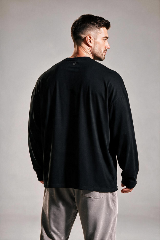 Base Performance Long Sleeve T-Shirt - Black