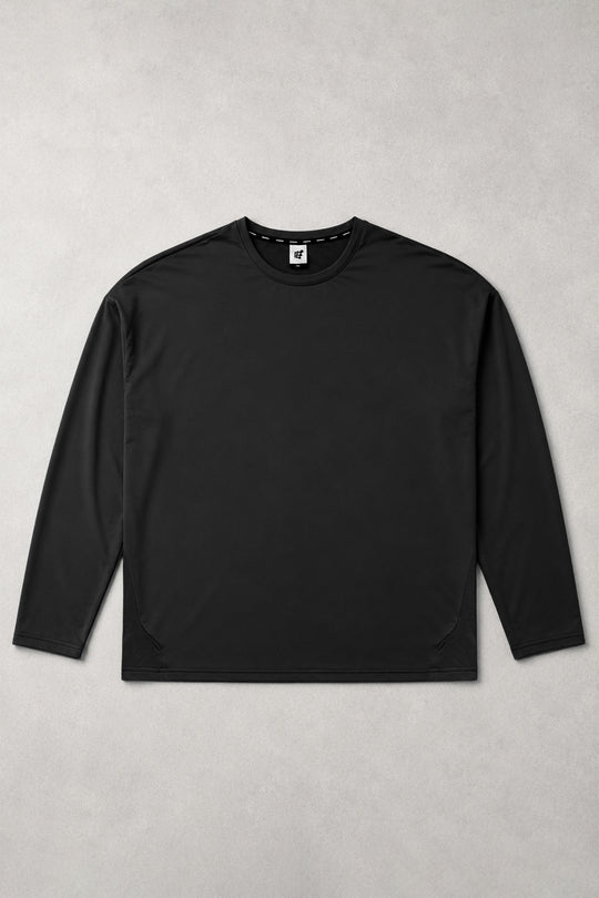 Base Performance Long Sleeve T-Shirt - Black