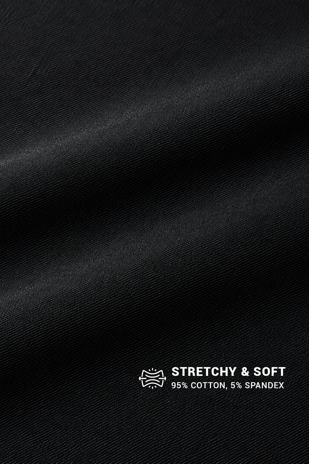 Back to Basics Casual Tee - Jet Black