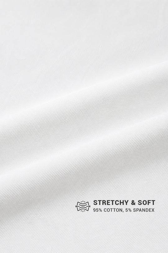 Back to Basics Casual Tee - Polar White