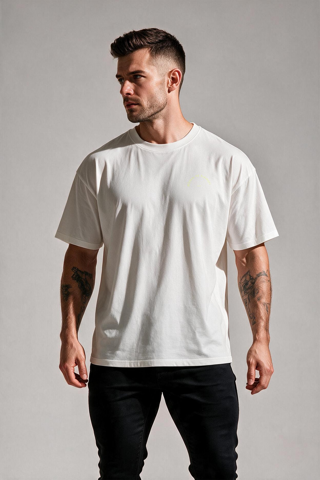 Back to Basics Casual Tee - Polar White