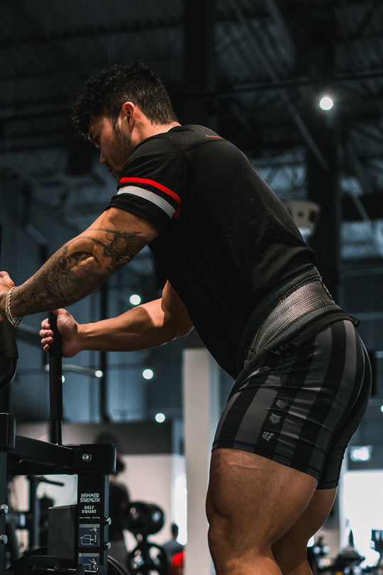 Jed North Warrior V-Neck Jersey - Black