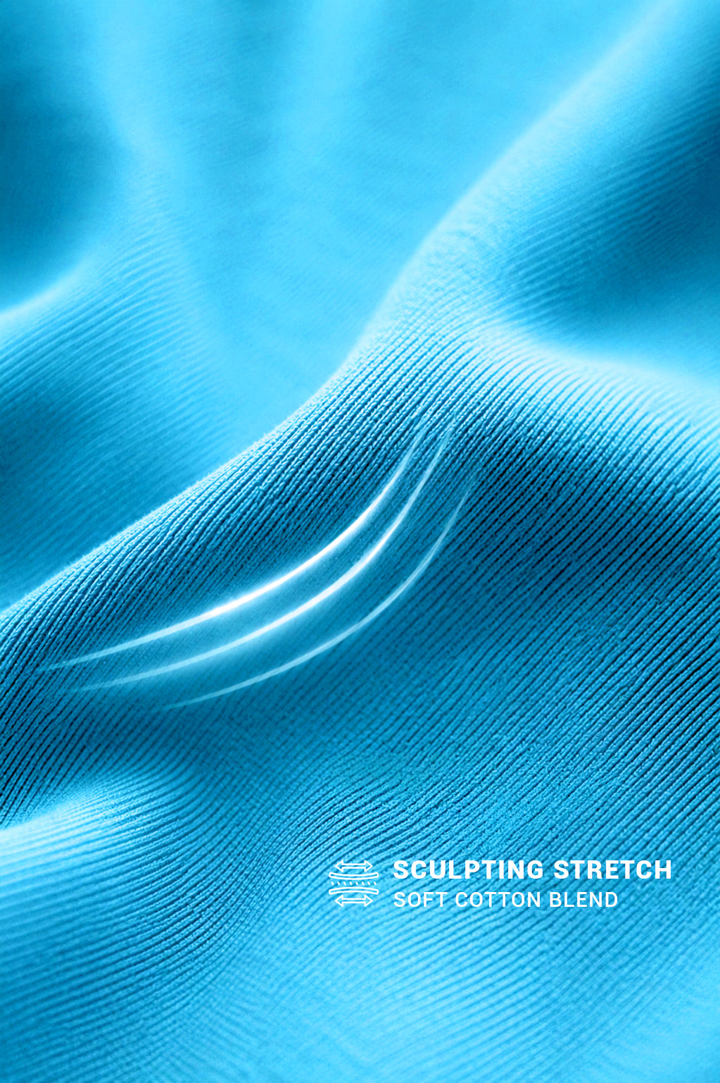 Classic Bodybuilding Racerback Stringer - Sky Blue