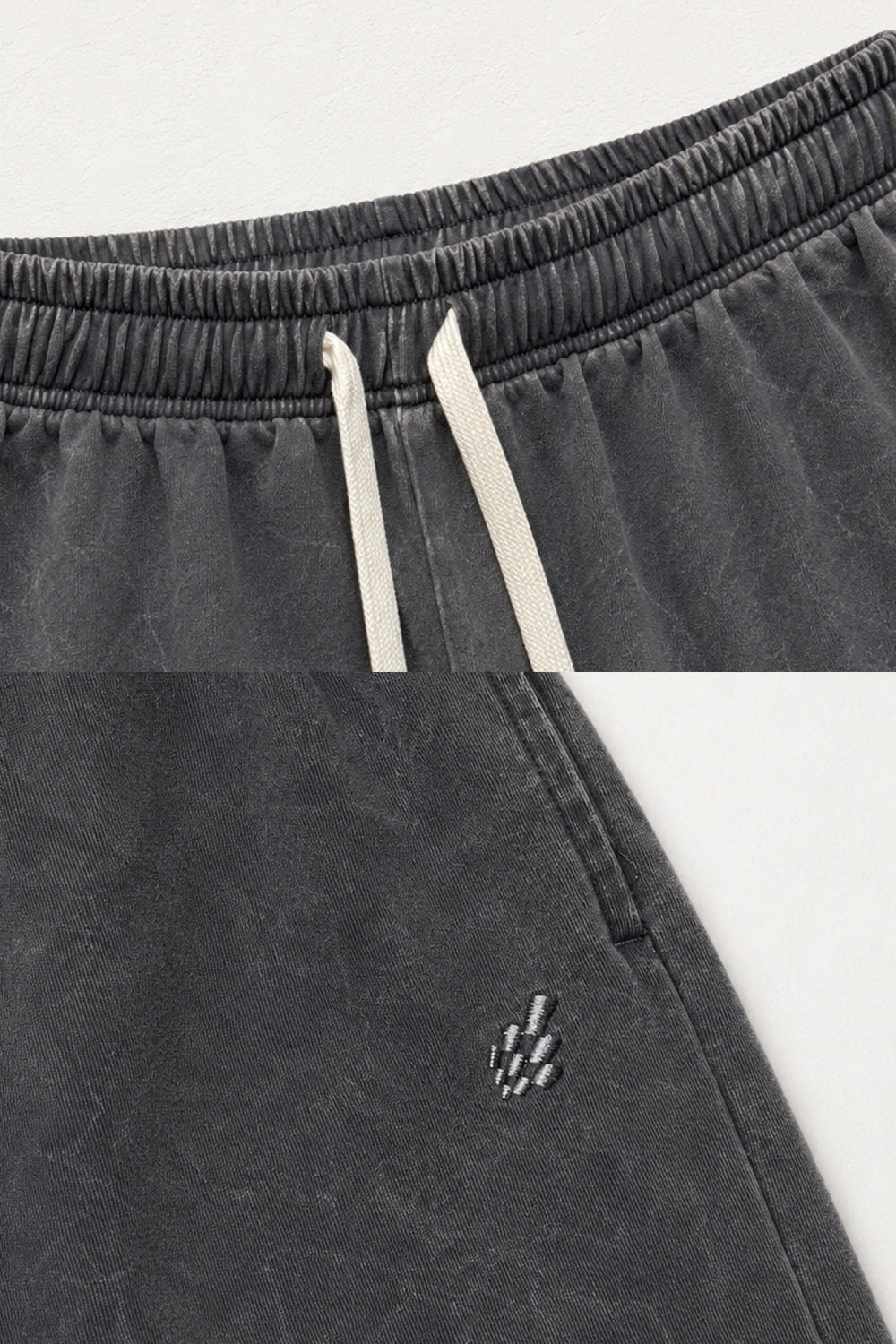 Relaxed Balloon Joggers - Washed Charcoal