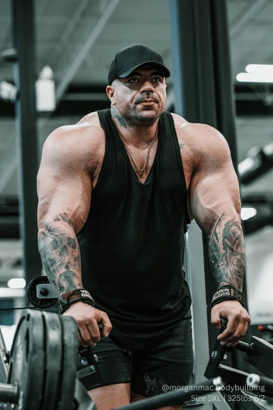 Vital Raw-Hem Tank Top 2.0 - Black