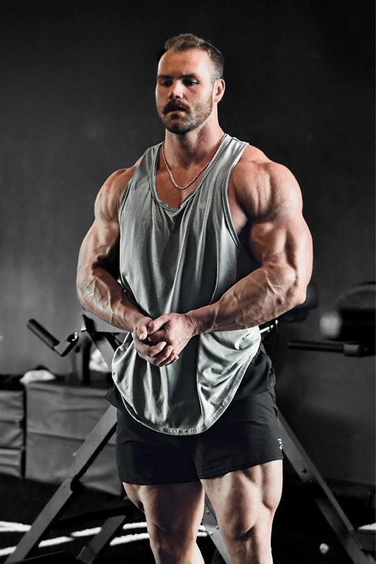 Vital Raw-Hem Tank Top 2.0 - Gray