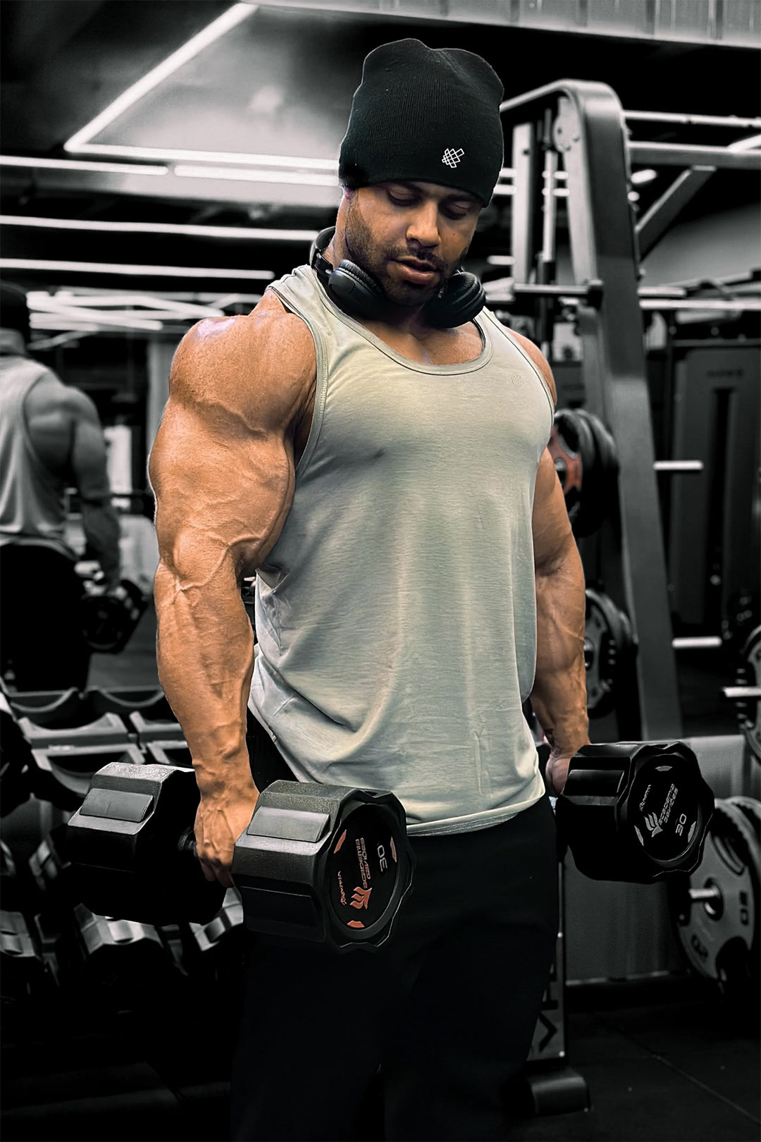 Vital Raw-Hem Tank Top 2.0 - Gray