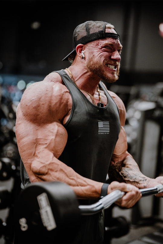 Fast-Dry Bodybuilding Workout Stringer - US of A